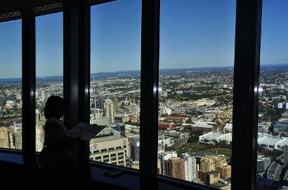 Sydney Tower Eye Drawing Class in the Sky